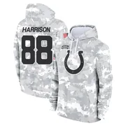 Youth Marvin Harrison Indianapolis Colts Camo Arctic 2024 Salute to Service Club Fleece Pullover Hoodie