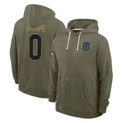 Youth Raylen Sharpe Indianapolis Colts Olive 2025 Salute to Service Hoodie